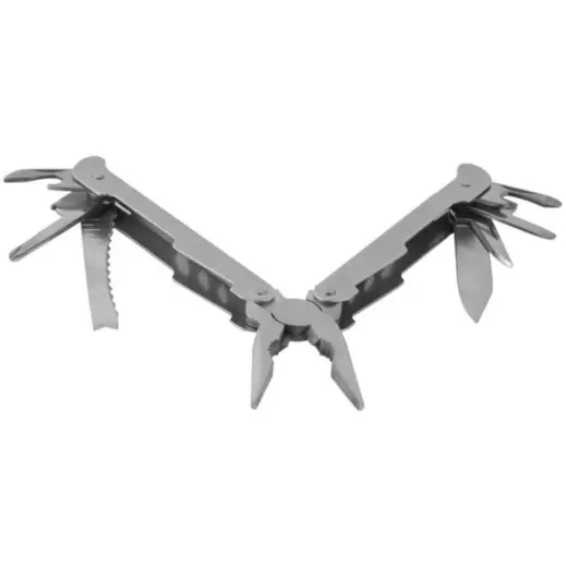 Standard Multi Tool (9-Piece) Silver Open